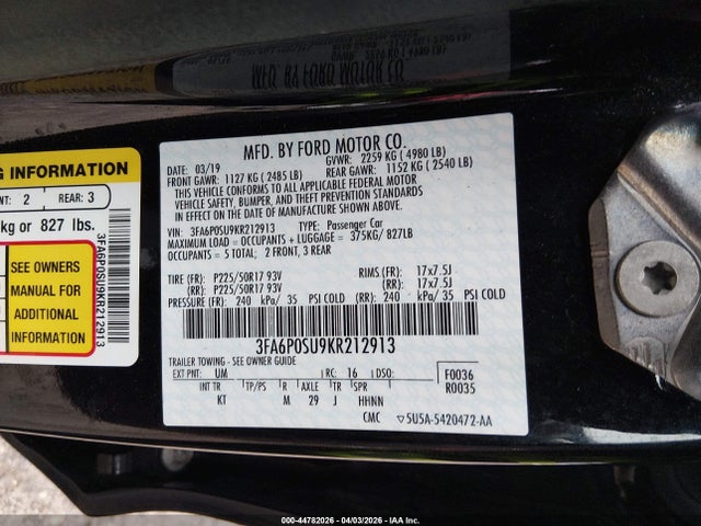 Ford Fusion Titanium