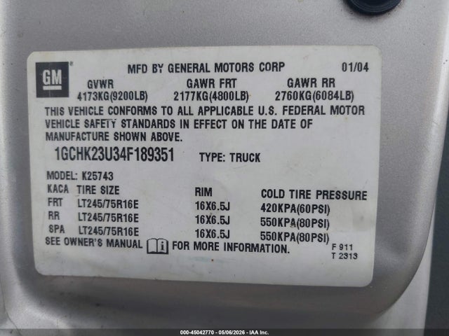 Chevrolet Silverado 2500