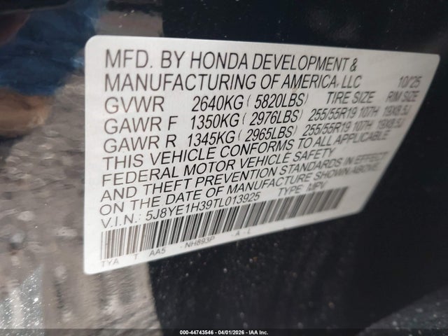 Acura MDX Standard