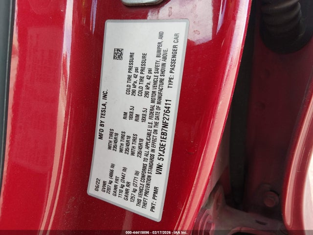 Tesla Model 3 Long Range Dual Motor All-wheel Drive