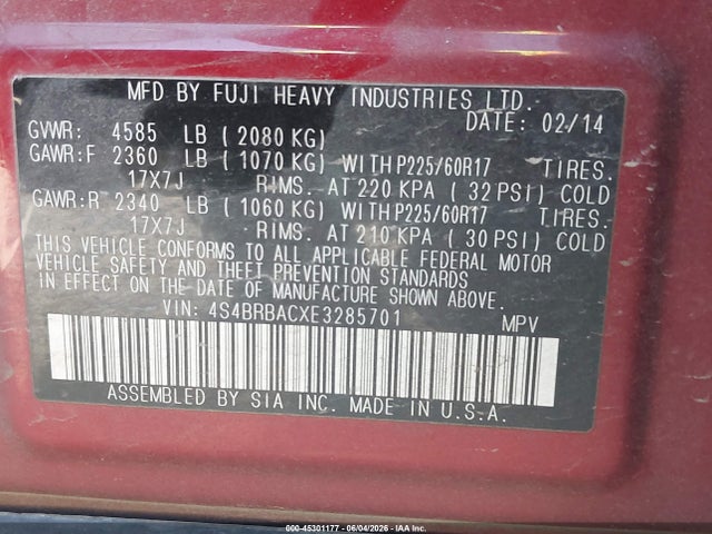 Subaru Outback 2.5i