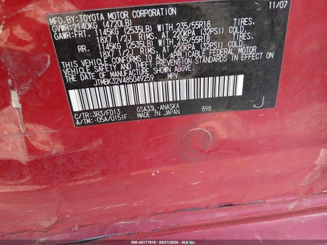 Toyota RAV4 Sport V6