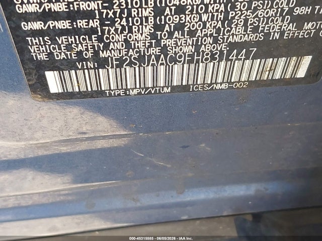Subaru Forester 2.5i