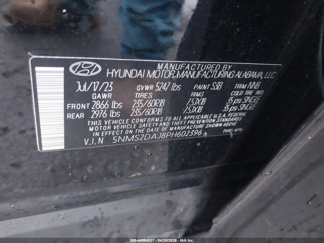 Hyundai SANTA FE Sel