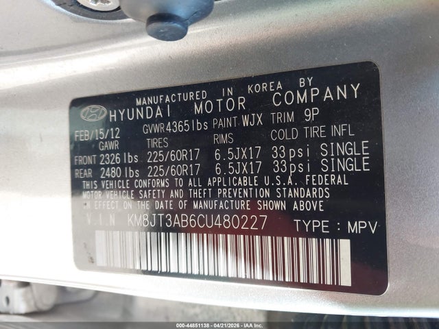 Hyundai TUCSON Gl
