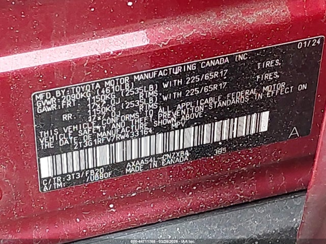Toyota RAV4 Le