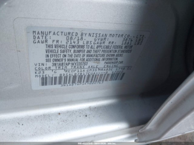 Nissan Sentra S