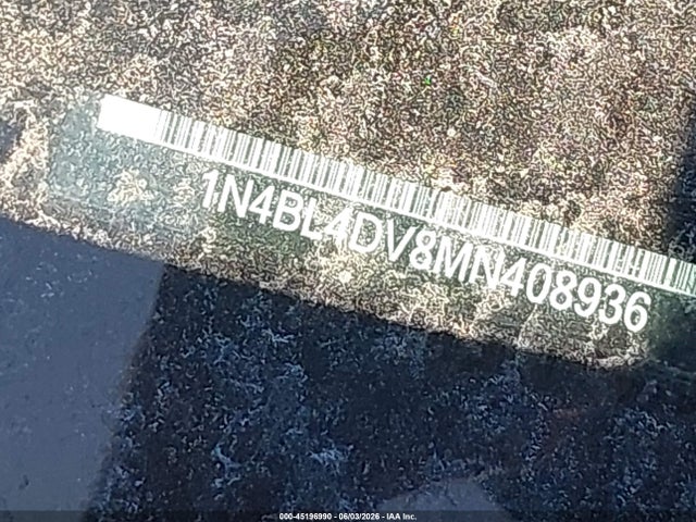 Nissan Altima Sv Fwd