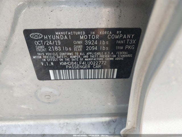 Hyundai ELANTRA Sel