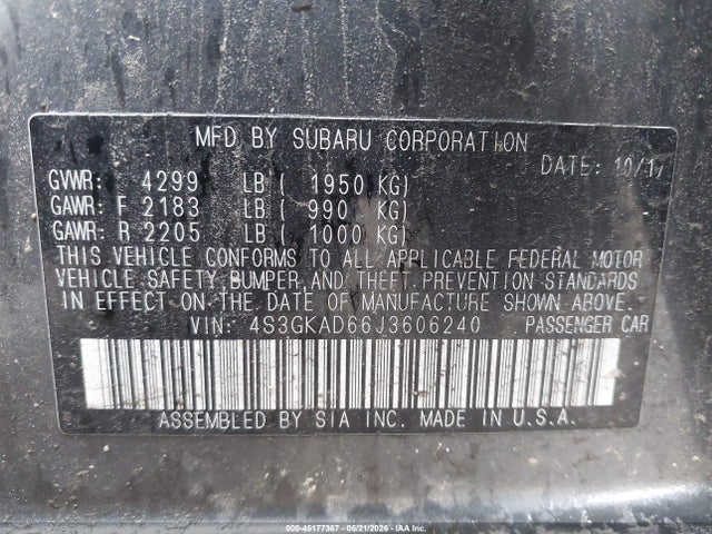 Subaru Impreza 2.0i Premium