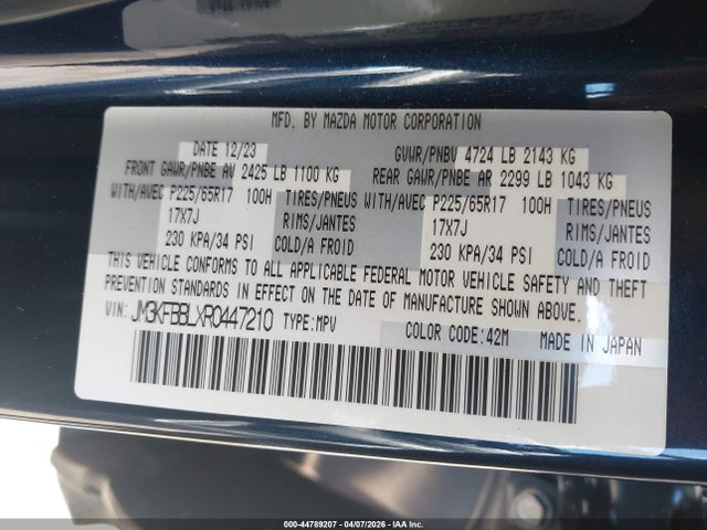Mazda Cx 2.5 S Select