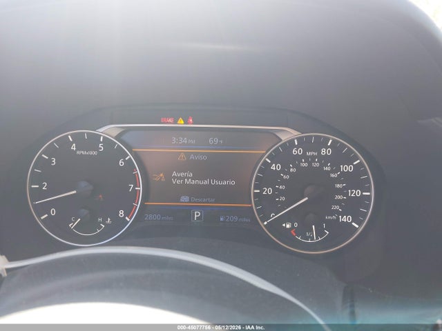 Nissan Altima Sr Fwd