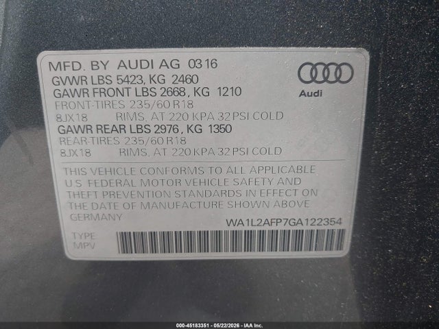 Audi Q5 2.0t Premium