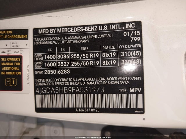 Mercedes-Benz M-Class 4matic