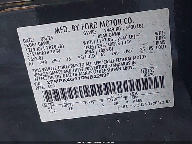 Ford Edge Se