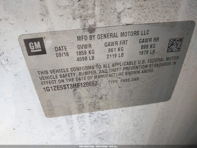 Chevrolet Malibu 1lt