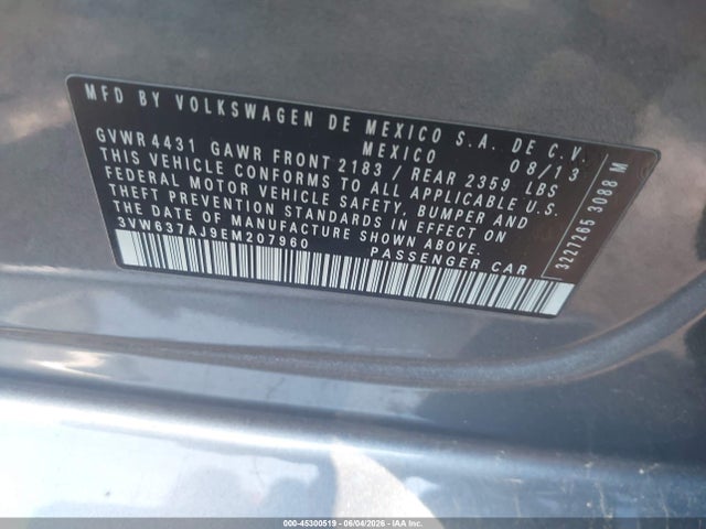 Volkswagen Jetta Sel