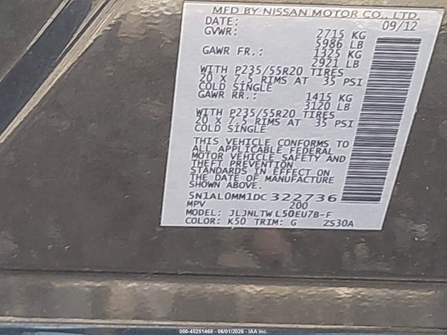 INFINITI JX35