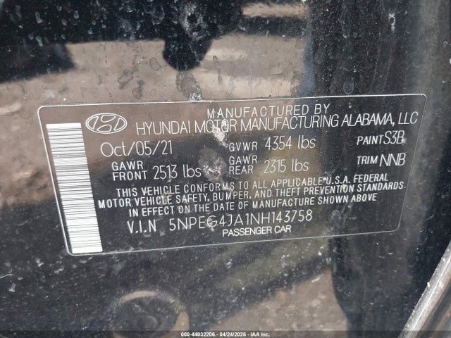 Hyundai SONATA Se