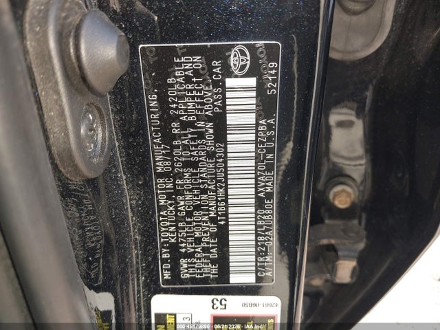 Toyota Camry Xse