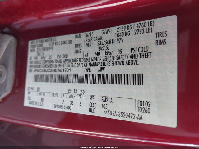 Ford Escape Titanium