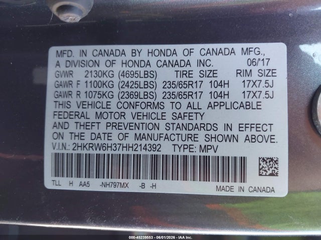 Honda CR-V Lx