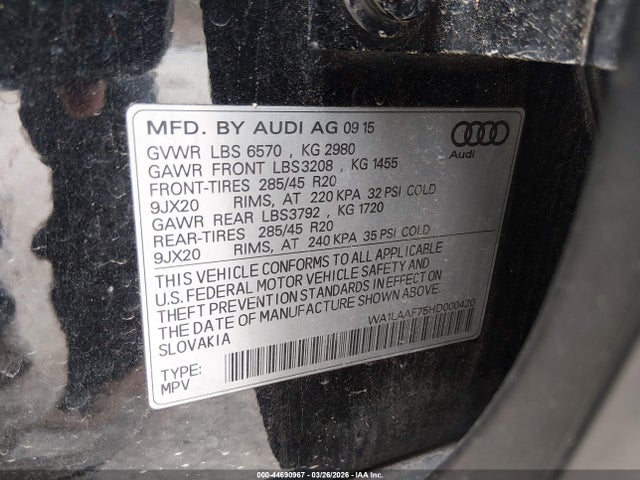 Audi Q7 3.0t Premium