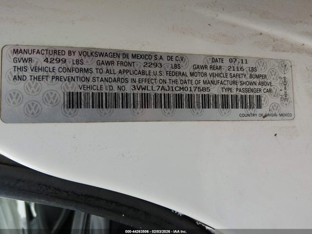 Volkswagen Jetta 2.0l Tdi