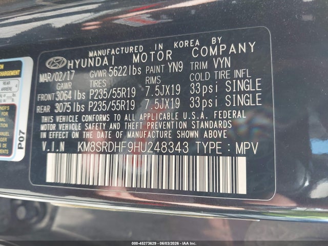 Hyundai SANTA FE Limited Ultimate
