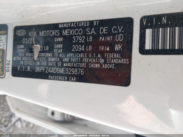 Kia Forte Lxs