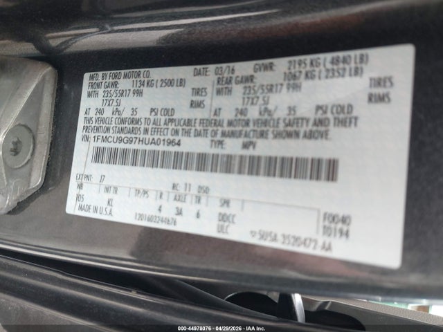Ford Escape Se