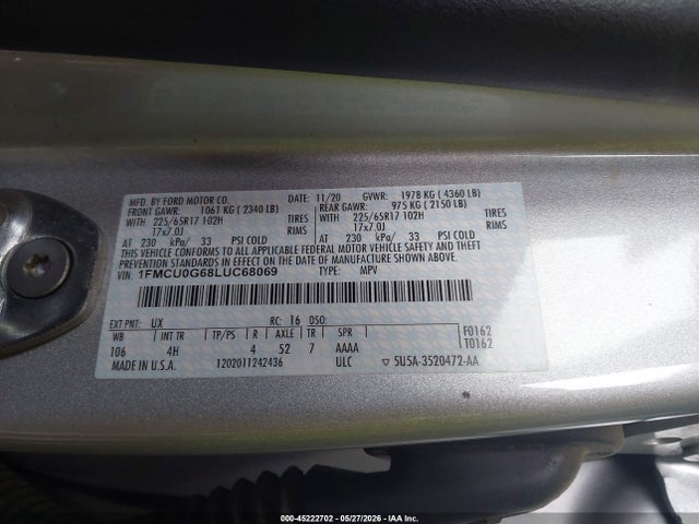 Ford Escape Se