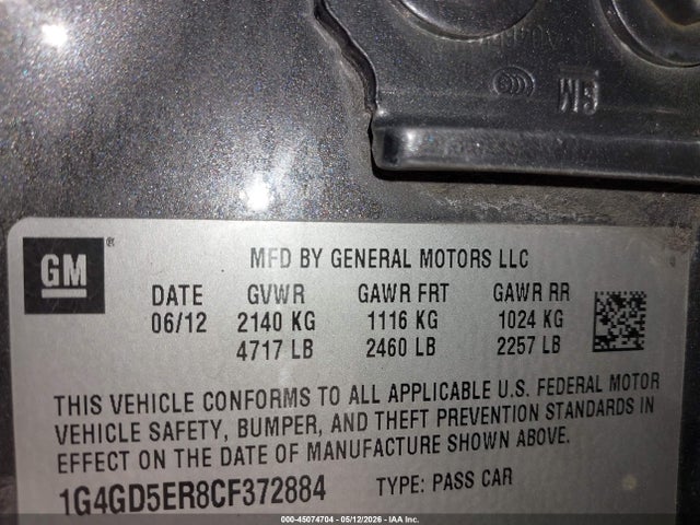 Buick LaCrosse Premium 1 Group