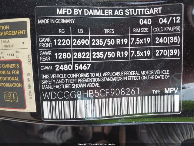 Mercedes-Benz GLK 4matic
