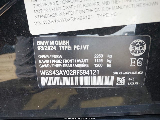 BMW M Series Competition Xdrive