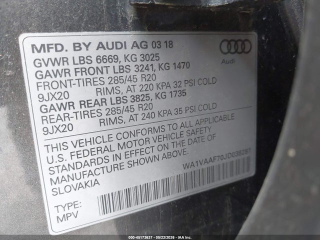 Audi Q7 3.0t Premium