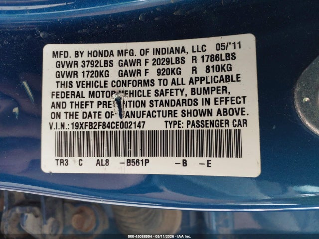 Honda Civic Ex