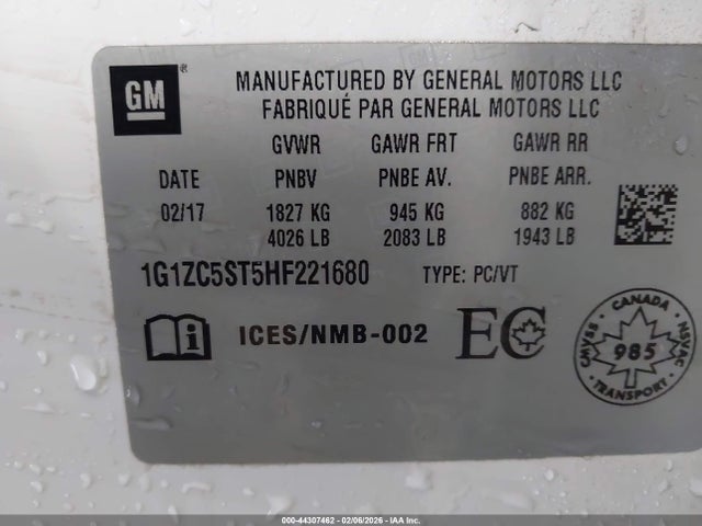 Chevrolet Malibu 1fl