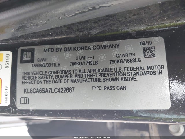 Chevrolet Spark Fwd Ls Manual