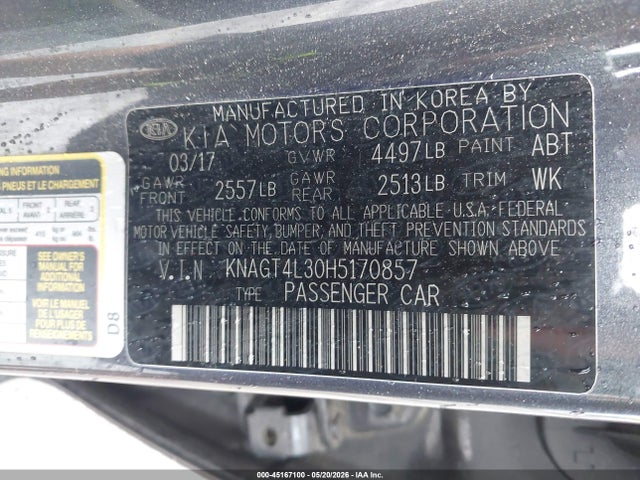 Kia Optima Lx
