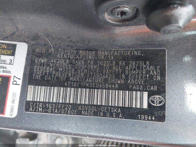 Toyota Camry Se