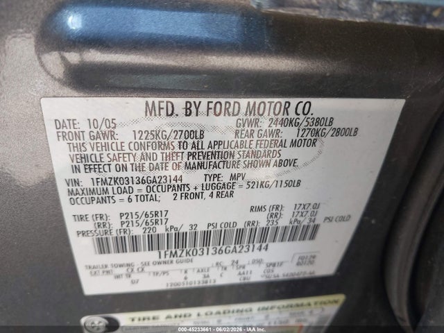 Ford Freestyle Limited
