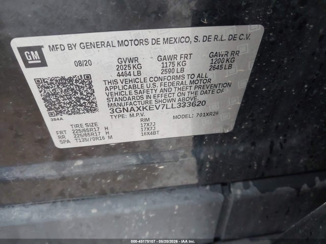 Chevrolet Equinox Fwd Lt 1.5l Turbo