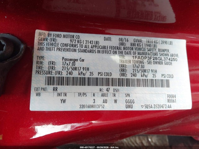 Ford Focus Se