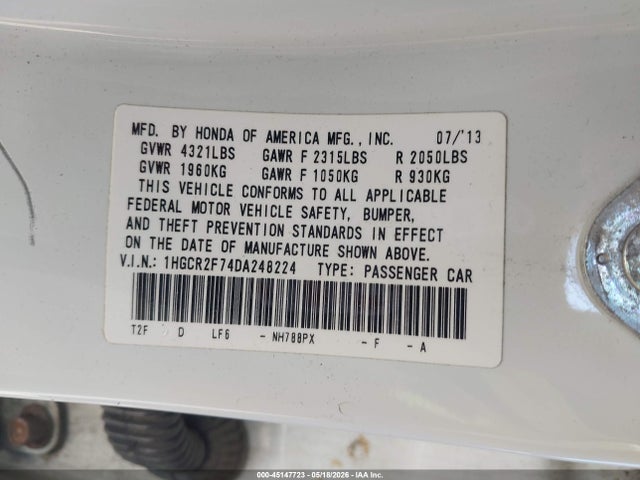 Honda Accord Ex