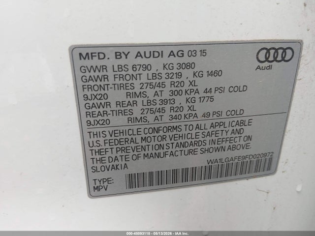 Audi Q7 3.0t Premium
