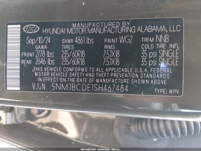 Hyundai TUCSON Sel