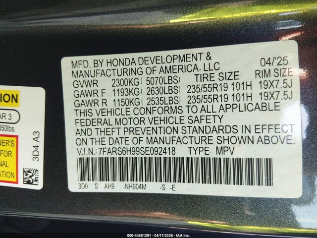 Honda CR-V Hybrid Sport Touring