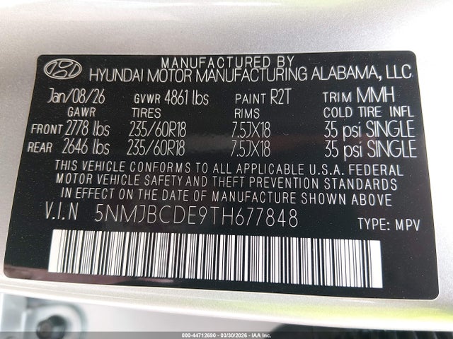 Hyundai TUCSON Sel