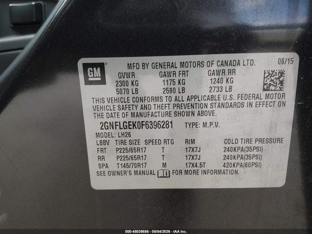 Chevrolet Equinox 2lt